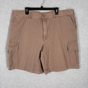 90s Y2K Cherokee Cargo Shorts Mens 44 Khaki Chino Utility Skater‎ Hiking GORP